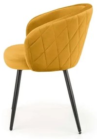 CALMURE sárga étkezőszék