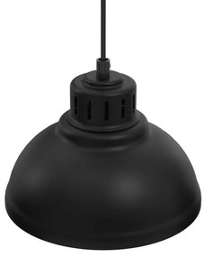 Csillár zsinóron SVEN 5xE27/15W/230V fekete/arany