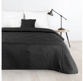 Boni6 mikroszálas ágytakaró Fekete 170x210 cm