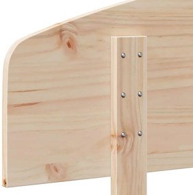 tömör fenyőfa fejtámla 75 cm