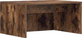 vidaXL Falra szerelhető íróasztal Füstölt tölgy 60 x 45 x 30 cm