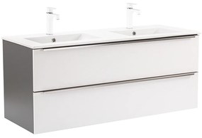 Vario Trim 120 alsó szekrény mosdóval antracit-fehér