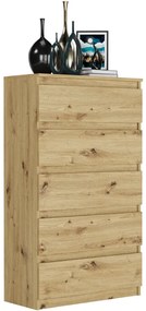 Magas komód R-5 - különböző színváltozatokban sonoma