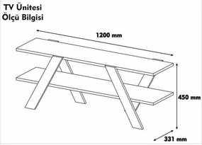 TV asztal Basic