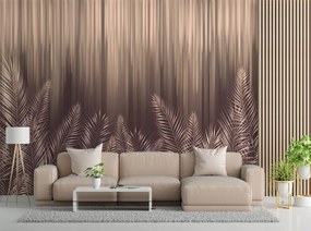 Gario Fotótapéta Egzotikus pálmalevelek, csillogás Anyag: Vlies, Méret: 300 x 210 cm