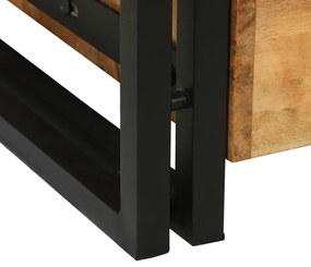 Kávézóasztal - 90x50x38 cm Tömör Akácfából