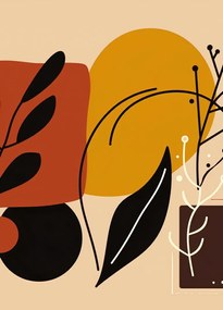 Poszter 39,5x55cm Meleg kontúrok