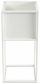 Virágállvány 50x24 cm, fehér