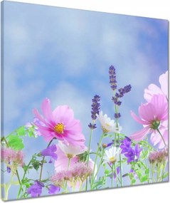 Vászonkép 50x50 Finom virágok