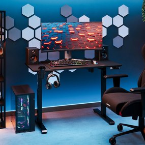 Diablo X-Tensio 1100 állítható magasságú íróasztal fekete