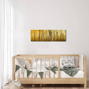 Kép - Faültetvény (órával) (90x30 cm)