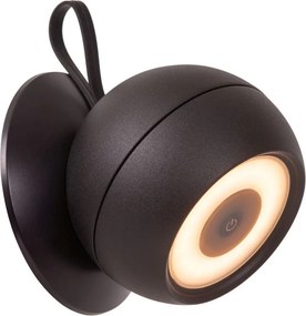 LUCIDE 27251-02-30 LUNEX Modern Kültéri Fali Lámpa Fekete LED IP44