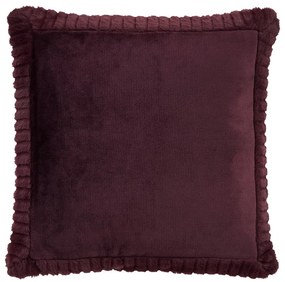 Mikroplüss díszpárna 55x55 cm Velvet and Faux Fur – Catherine Lansfield