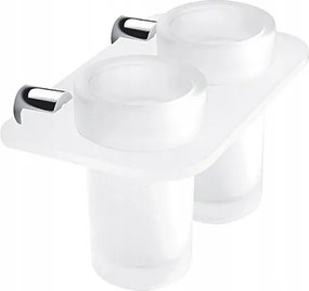 Nimco Bormo falra szerelhető fogkefetartó dupla Br X3-58DW-26_