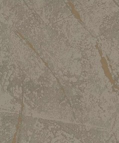 Barna tapéta hatás fényes vinil dörzsölés a flizelin