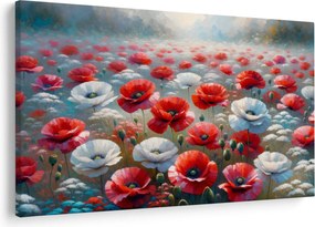 Kép - Pipacsmező (90x60 cm)