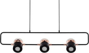 King Home BLINK XCP7598-3 BLACK Függőlámpa 6x3W/LED 3000K 1440LM IP20
