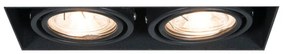 Zuma Line ONEON 94362-BK Beépíthető spotlámpa 2x50W/GU10