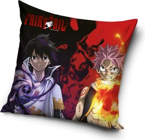 Fairy Tail Flames & Shadows párnahuzat 40x40 cm Velúr