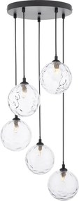 Dar Lighting modern függeszték federico matt fekete darfed0522-12