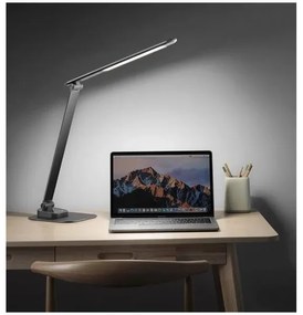 LED állítható asztali lámpa USB-vel LED/7,5W/230V 3000K/4000K/5500K antracit