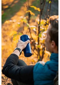 Fuori sötétkék thermo utazóbögre, 400 ml - Vialli Design