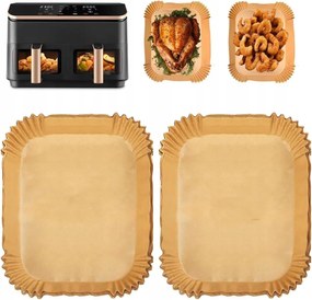 Papírbetét Zsírmentes Olajsütőhöz Air Fryer 120db