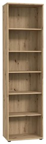 URAN könyvszekrény artisan tölgy