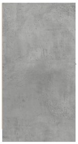 betonszürke szerelt fa patikaszekrény 30 x 41 x 77,5 cm