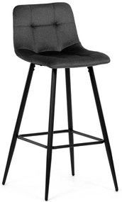 B-X7015 GREY2 bárszékek készlete, 4 db