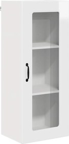 vidaXL Konyhaszekrény Kalmar Magas Fényű Fehér 40 x 31 x 100 cm