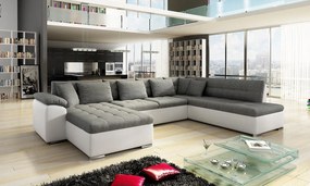 Sarok ülőgarnitúra Talia (B)  (öko-bőr Soft 017 + Lux 06). 1058149