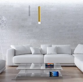 LED Csillár zsinóron GOLDIE 1xLED/5W/230V arany