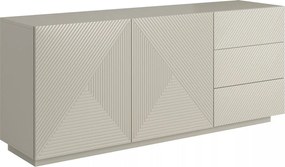 Asha komód 167 cm kétajtós fiókos - kasmír