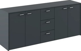 HUGOS 180 szekrény, grafit