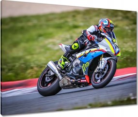 Vászonkép 80x60 Motorkerékpár Motor Sport