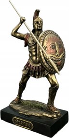 Spártai Harcos Görög Hoplita figura szobor bronz Veronese WU77495AP
