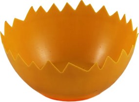 Virágcserép héj sárga 12cm-es vetéshez zab zsázsa nádra 10db