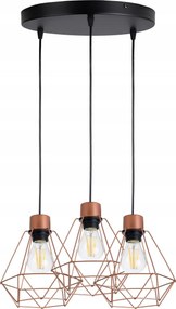 Függő lámpa túlnyúlás mennyezeti csillár loft gyémánt 3