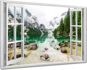 Festmények 120x80 Hegyi tó