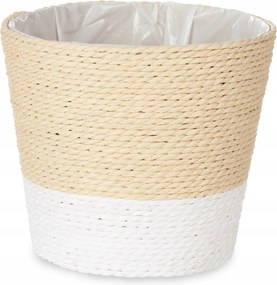 Virágtartó Fonott Kerek Ø 15 cm Vízálló