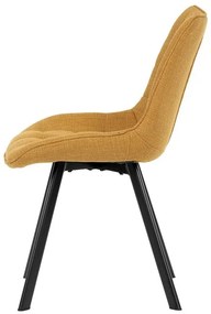 Étkezőszék sárga szövettel. HC-465 YEL2