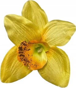 12x Virág Mesterséges Orchidea Termék Fej Nagy 18 cm