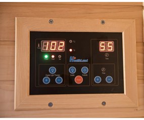 Sauna DeLuxe 2200 Carbon, barna