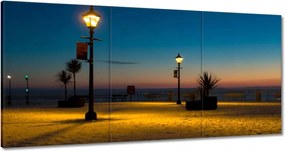Festmények 180x90 Lámpások a tengerparton