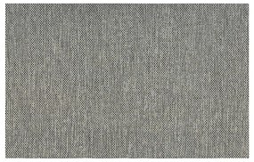 Kerti garnitúra 2+1, asztal 75x30 cm., többfunkciós kanapé, antracit fém, világosszürke szövet