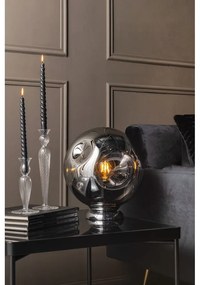 Swirl üveg gyertyatartó, magasság 17 cm - PT LIVING