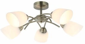 Felületre szerelhető csillár DONNA 5xE27/60W/230V patina