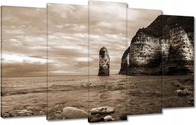 Festmények 100x60 Fotó Szépia szikla