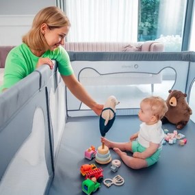 Lionelo - WILLOW játszósátor, szürke